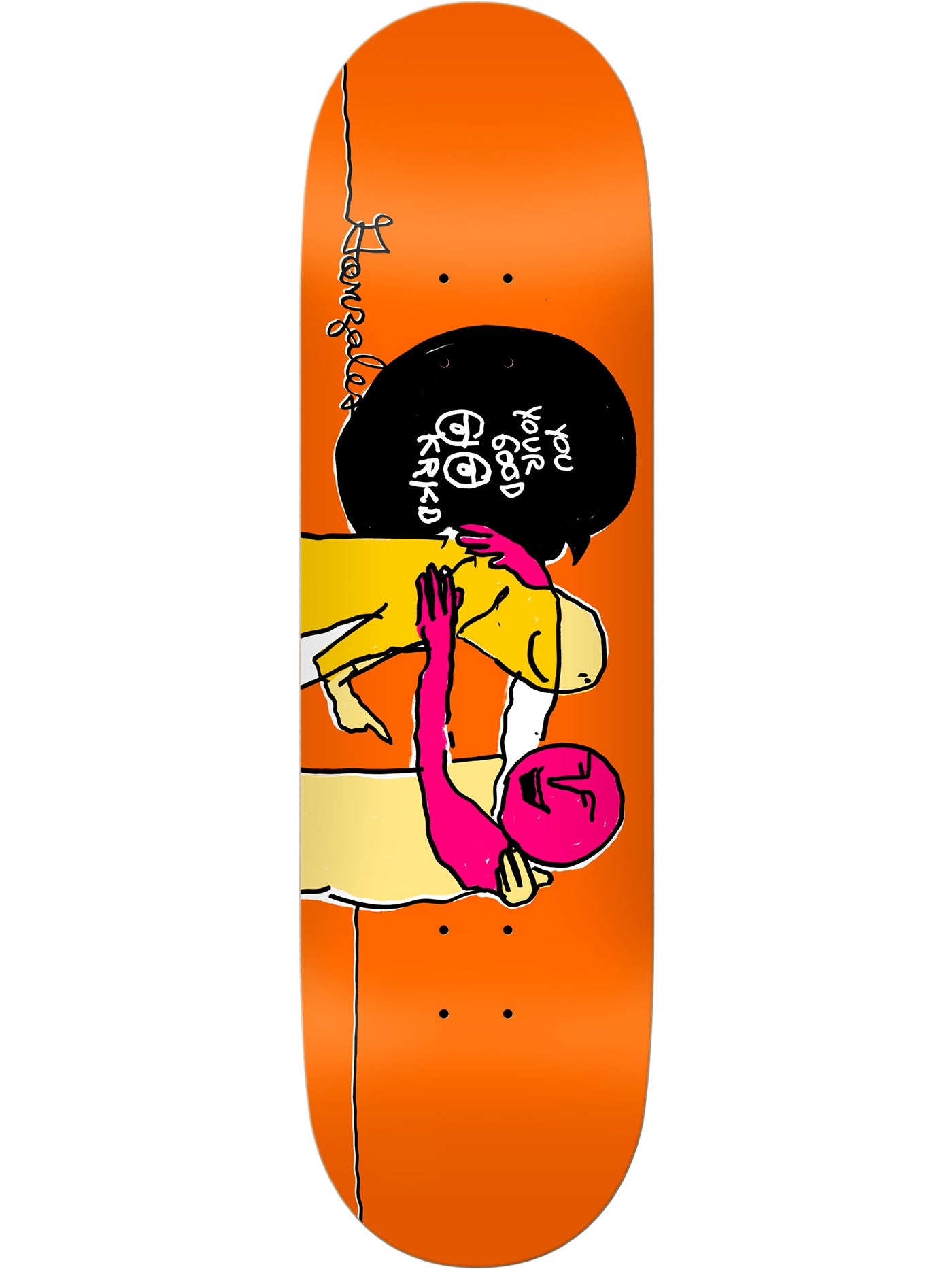 Krooked Gonz Your Good 9.02 Skateboard Deck