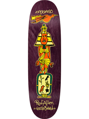 Krooked Old School Ron Allen Guest Pro 8.75 Skateboard Deck