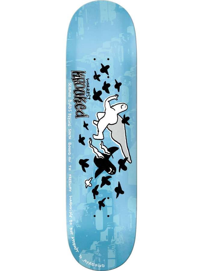Krooked Worrest Southbound 8.25 Skateboard Deck | BLUE