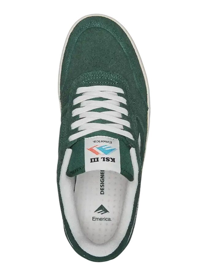 Emerica KSL III Hunter Green Shoes Spring 2026 | HUNTER GREEN (533)