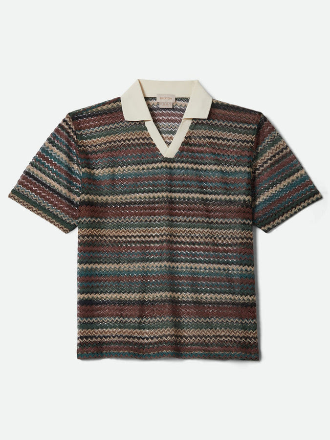Brixton Varsity Multi Retro Stripe T-Shirt Spring 2026 | MULTI RETRO STRIPE