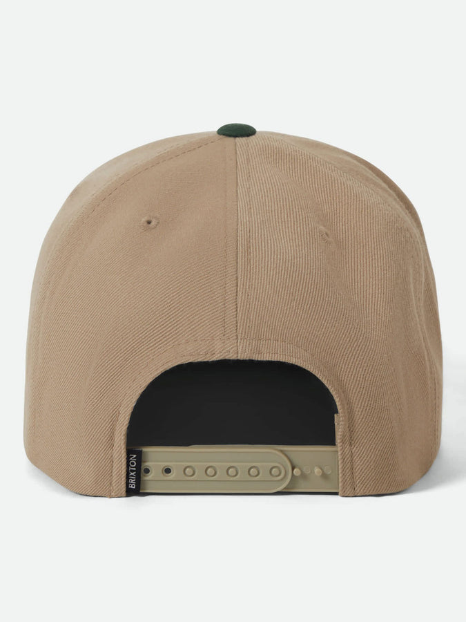 Brixton Oath III Snapback Hat | KHAKI/PRIMAL GREEN