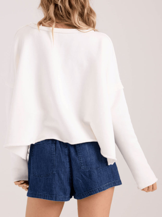 Volcom Gnarly Sweater Fall 2026 | STAR WHITE (SWH)