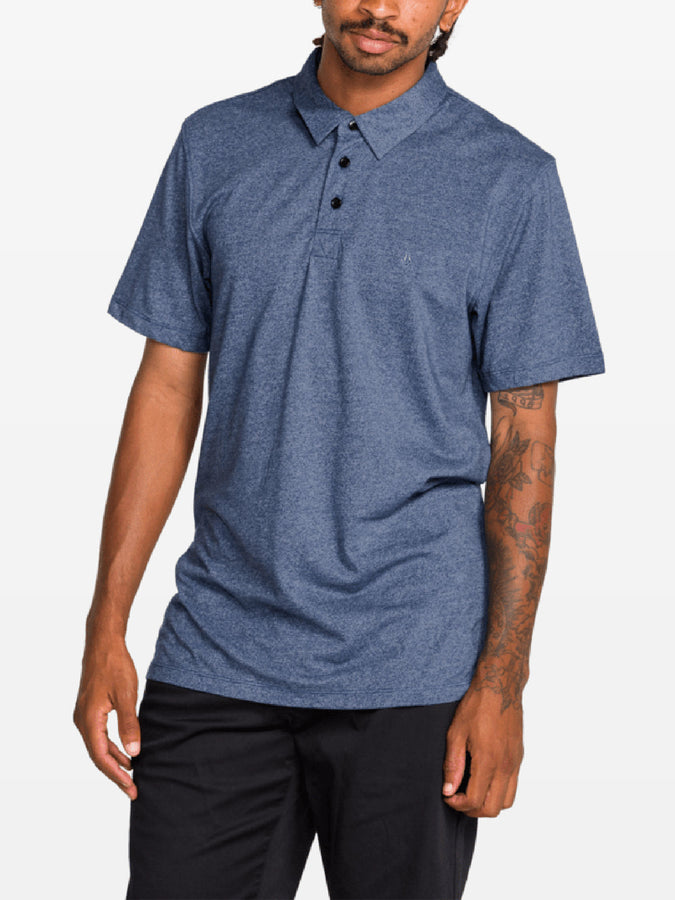 Volcom Wowzer Short Sleeve Polo Summer 2026 | BLUEBERRY (B07)