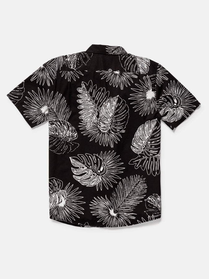 Volcom Monsterious Short Sleeve Buttondown Shirt Summer 2026 | BLACK (BLK)
