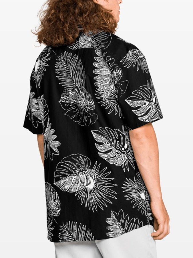 Volcom Monsterious Short Sleeve Buttondown Shirt Summer 2026 | BLACK (BLK)