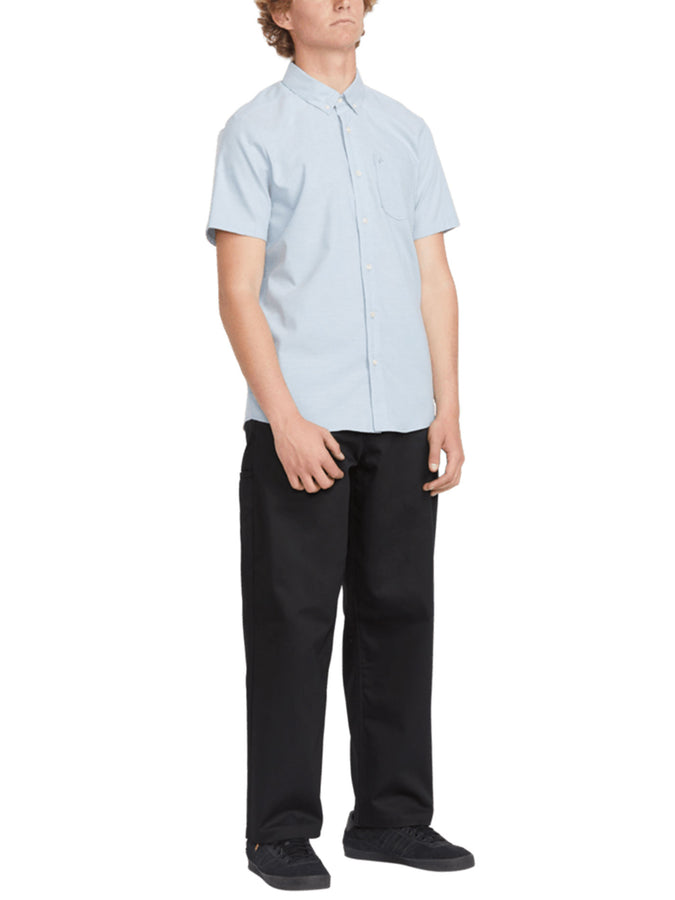 Volcom Everett Oxford Wrecked Buttondown Shirt Spring 2026 | WRECKED INDIGO (WRC)