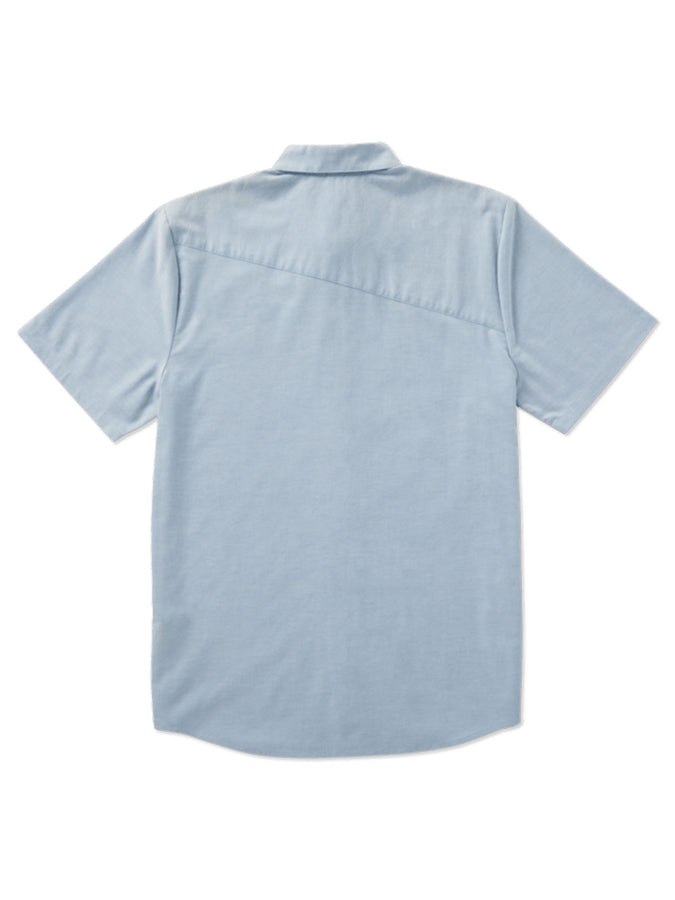 Volcom Everett Oxford Wrecked Buttondown Shirt Spring 2026 | WRECKED INDIGO (WRC)