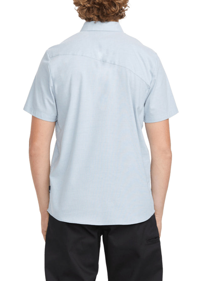 Volcom Everett Oxford Wrecked Buttondown Shirt Spring 2026 | WRECKED INDIGO (WRC)