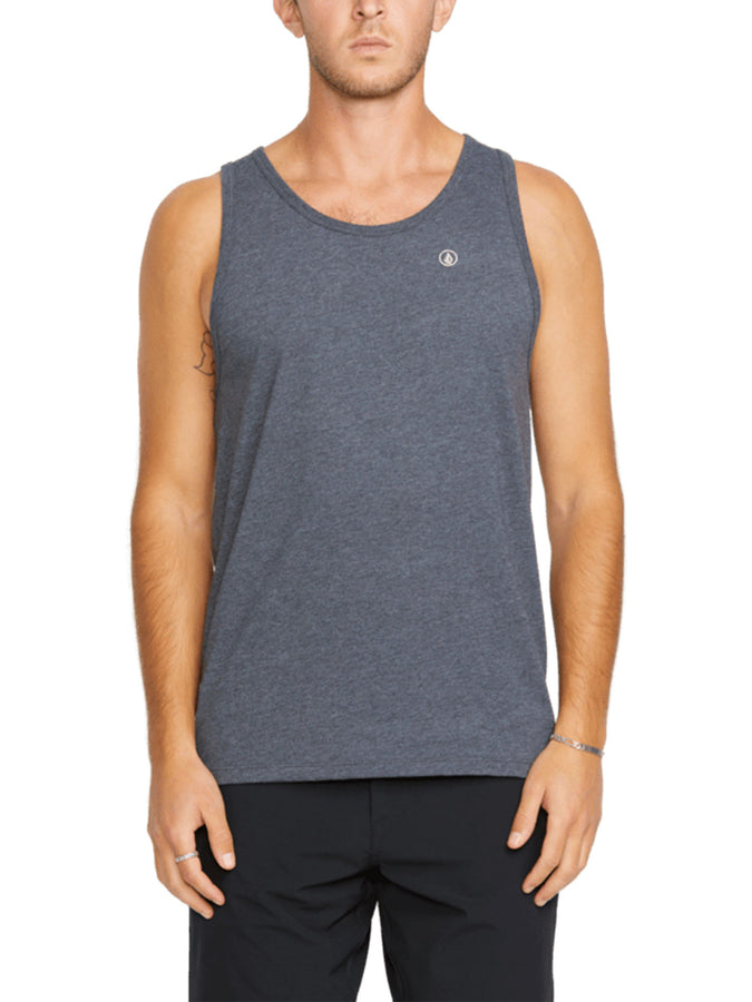 Volcom Solid Heather Tank Top Spring 2026 | DARK BLACK HEATHER (DBH)