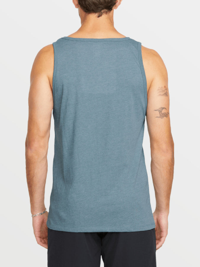 Volcom Solid Heather Tank Top Spring 2026 | STORMY BLUE (STB7)