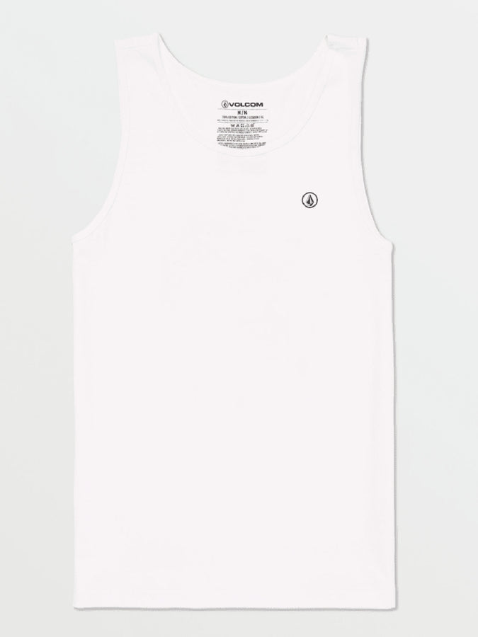 Volcom Solid Heather Tank Top Spring 2026 | WHITE (WHT)
