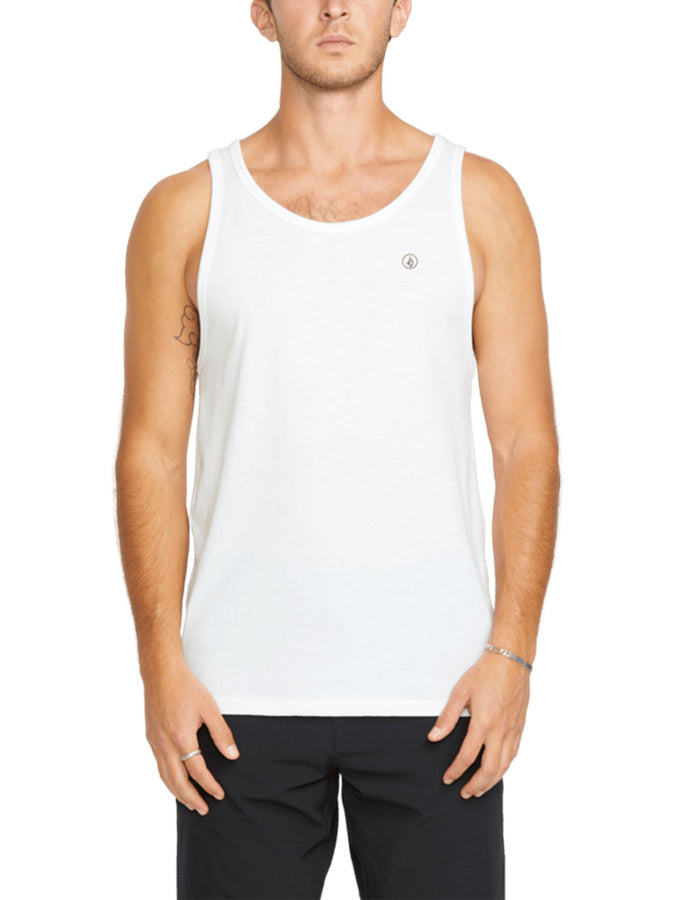 Volcom Solid Heather Tank Top Spring 2026 | WHITE (WHT)