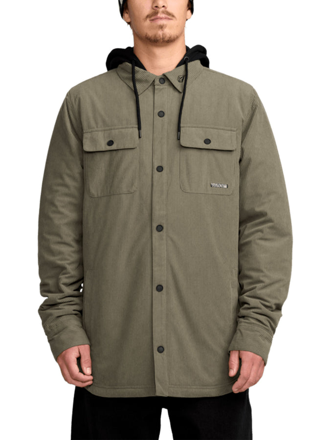 Volcom Kenson Insulated Flannel Jacket Winter 2026 | MILITARY (MIL)