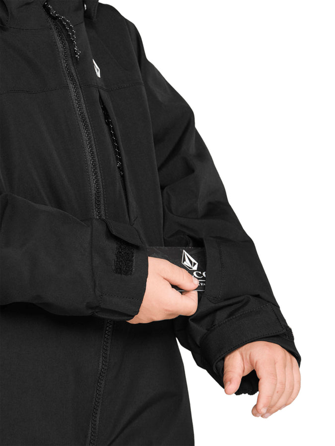 Volcom Little Flurry 2027 – Insulated One Piece (Kids 2-7) | BLACK (BLK)