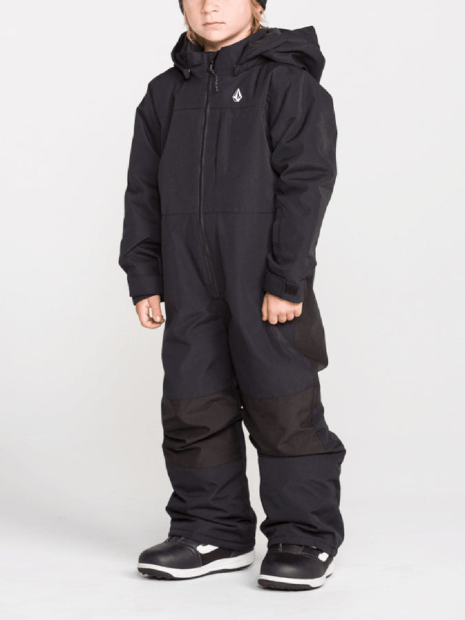 Volcom Little Flurry 2027 – Insulated One Piece (Kids 2-7) | BLACK (BLK)