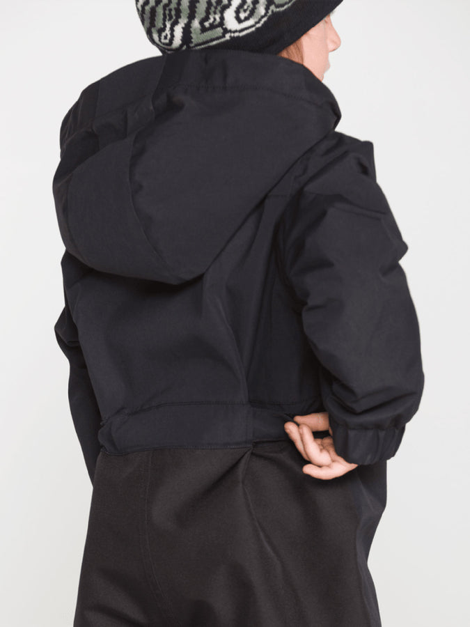Volcom Little Flurry 2027 – Insulated One Piece (Kids 2-7) | BLACK (BLK)