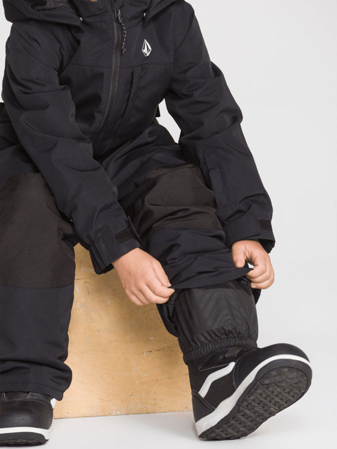 Volcom Little Flurry 2027 – Insulated One Piece (Kids 2-7) | BLACK (BLK)