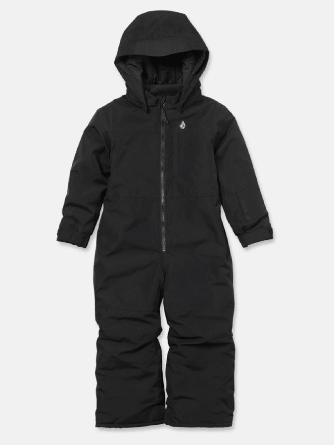 Volcom Little Flurry 2027 – Insulated One Piece (Kids 2-7) | BLACK (BLK)