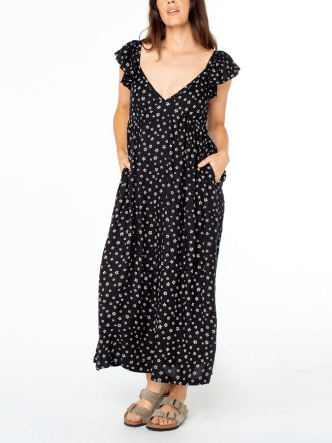Roxy Bohemian Nights Dress Fall 2025 | ANTHRCT SOL SRCHR DITSY (KVJ)