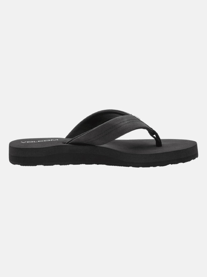 Volcom Boyfriends Thongs Sandals Spring 2026 | BLACK OUT (BKO)