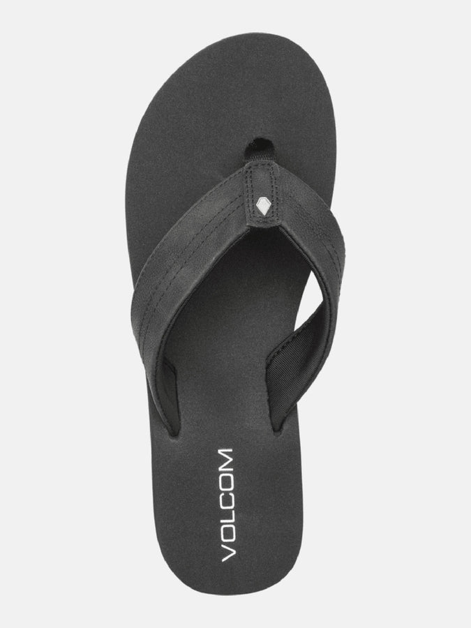 Volcom Boyfriends Thongs Sandals Spring 2026 | BLACK OUT (BKO)