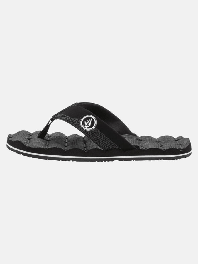 Volcom Recliner 2 Sandals Spring 2026 | BLACK/WHITE (BWH)