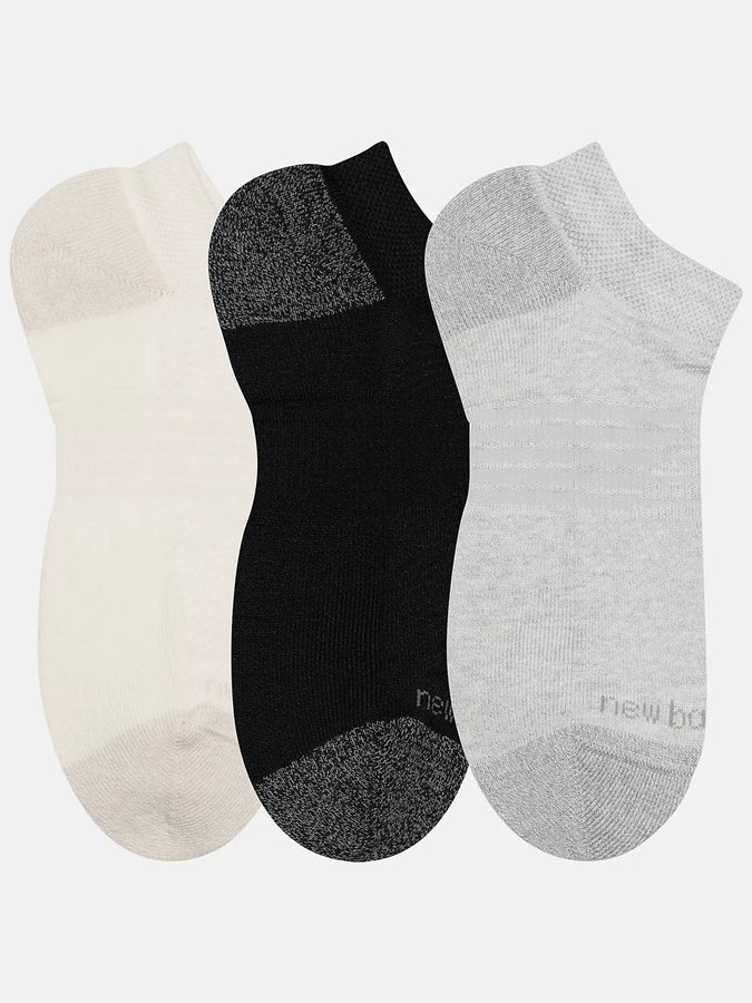 New Balance Active No Show 3 Pack Socks | ASSORTED 1