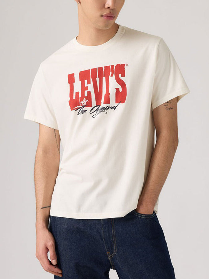 Levis Relaxed The Original 1 Egret T-Shirt Spring 2026 | EGRET (2381)