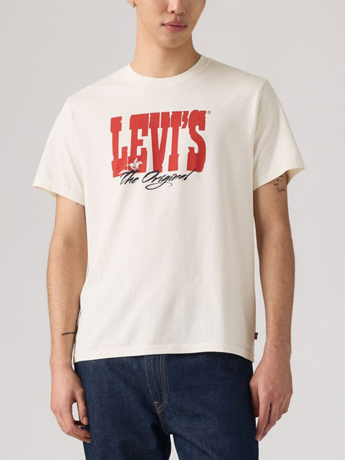 Levis Relaxed The Original 1 Egret T-Shirt Spring 2026 | EGRET (2381)