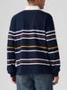 Levis Union Rugby Theo Stripe Marine Blazer Polo Shirt Fall 2025