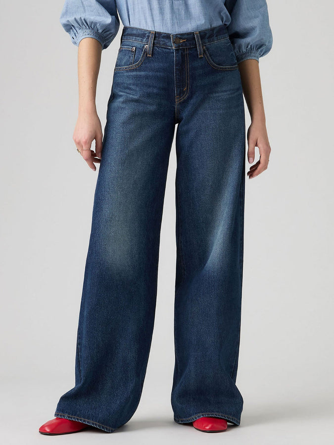 Levis Middy Wide Leg Midnight Charm Jeans Fall 2026 | MIDNIGHT CHARM (0001)