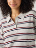 Levis Super Soft Jade Stripe Long Sleeve Polo Fall 2026