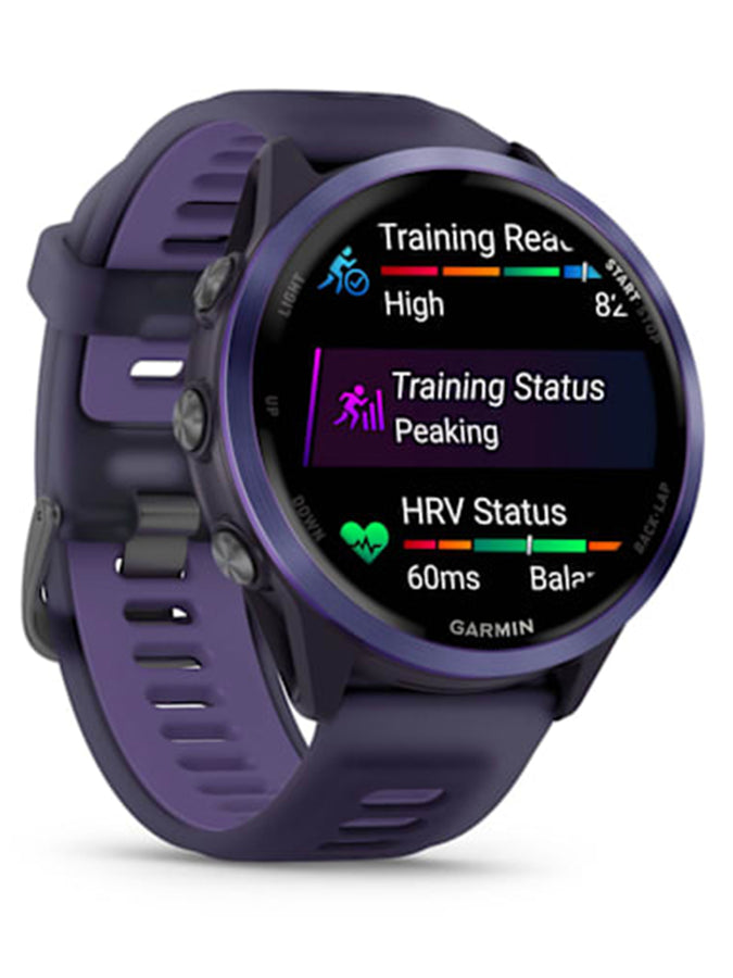Garmin Forerunner 570 47mm Indigo Aluminum/Purple Watch | INDIGO ALUMNUM/IMPERIAL PURPLE