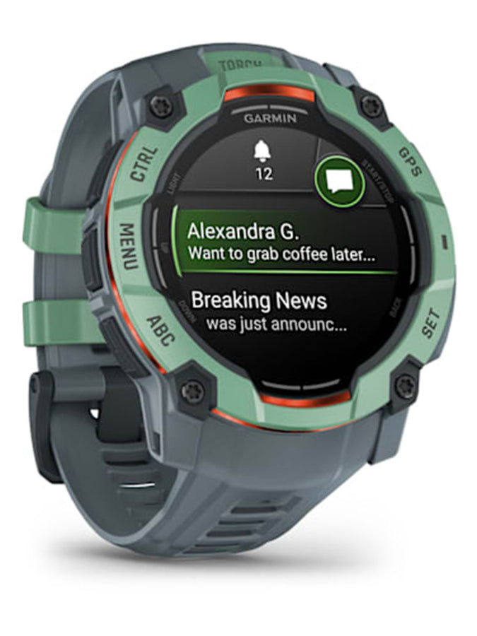 Garmin Instinct 3 50mm Amoled Neo Tropic/Twilight Watch | NEO TROPIC/TWILIGHT