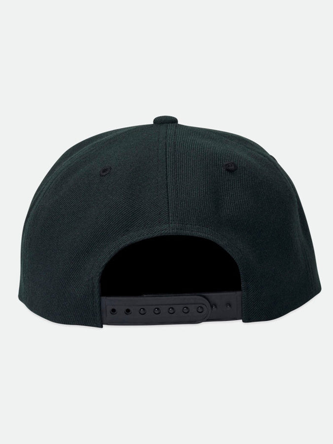 Brixton Alpha Square Netplus Snapback Hat | BLACK/BLACK