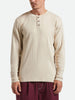 Brixton Vintage Ribbed Henley Long Sleeve T-Shirt Holiday 2025