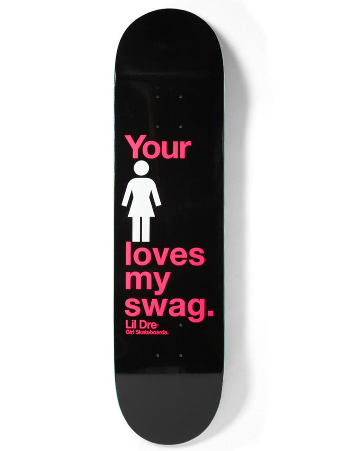 Girl Lil Dre Swag One Off 8'' & 8,25'' Skateboard Deck | BLACK