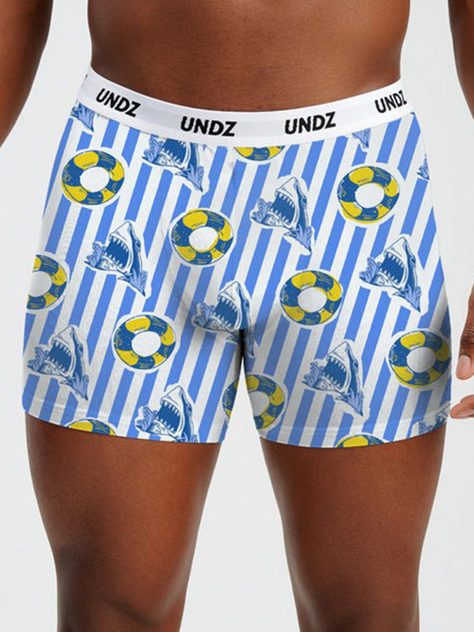 Undz Bamboo Little Sharks Boxer | LITTLE SHARKS