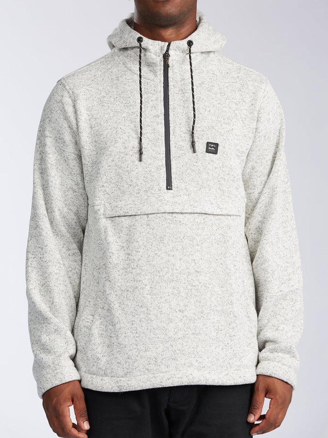 Billabong Boundary A/Div 1/2 Zip Hoodie Spring 2026 | GREY HEATHER (GRH)