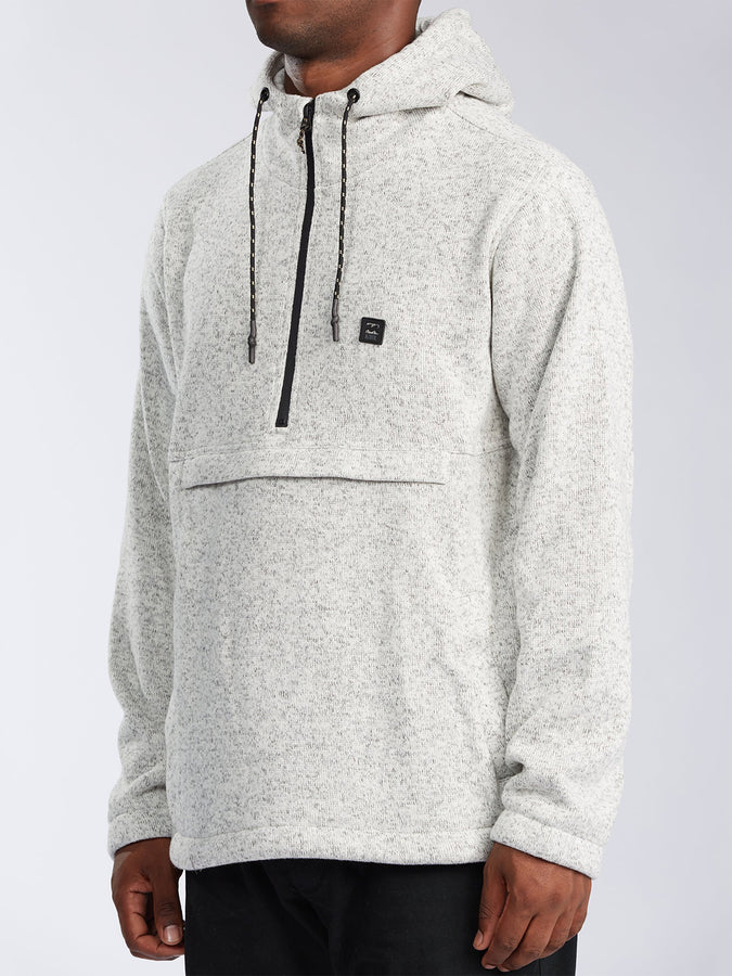 Billabong Boundary A/Div 1/2 Zip Hoodie Spring 2026 | GREY HEATHER (GRH)