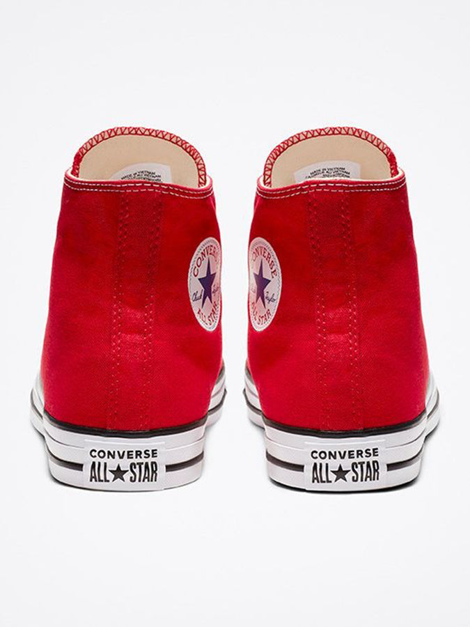 Converse Chuck Taylor All Star Hi Red Shoes | RED