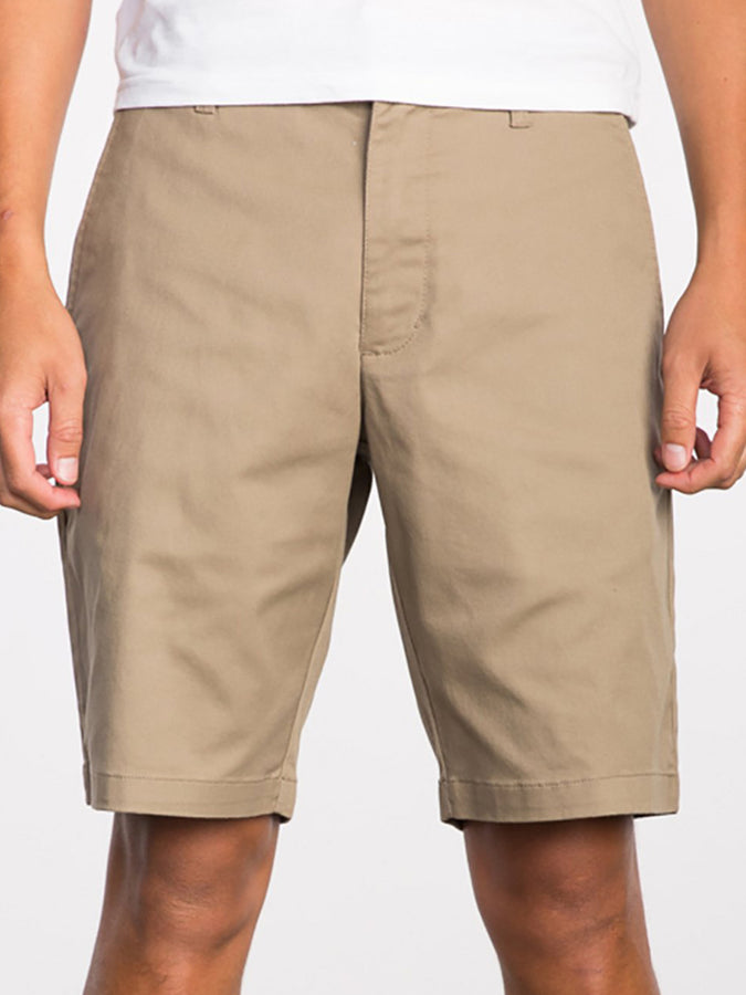 RVCA Weekend Stretch Shorts | DARK KHAKI (DKH)