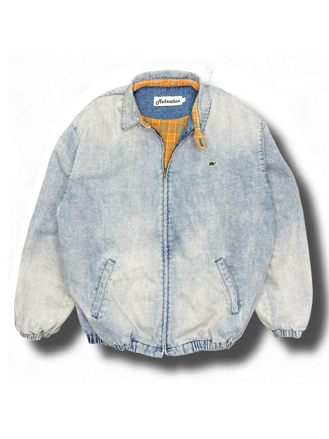 Mehrathon Goldfish Denim Golf Jacket Fall 2025 | WASHED BLUE