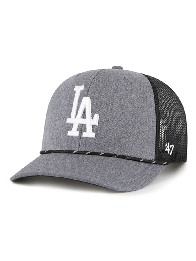 47 MLB Carbon Rope 47 Trucker Los Angeles Dodgers Hat | LOS ANGELES DODGERS (0721)