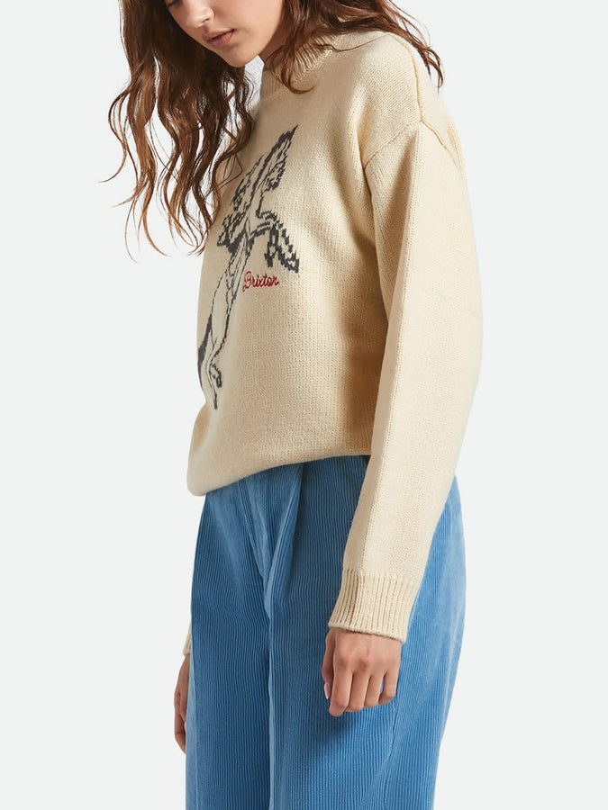 Brixton Ranching Club Sweater Holiday 2025 | WHITECAP