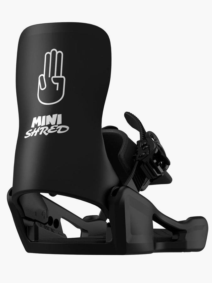 Bataleon Minishred 2027 – Kids Bindings | BLACK