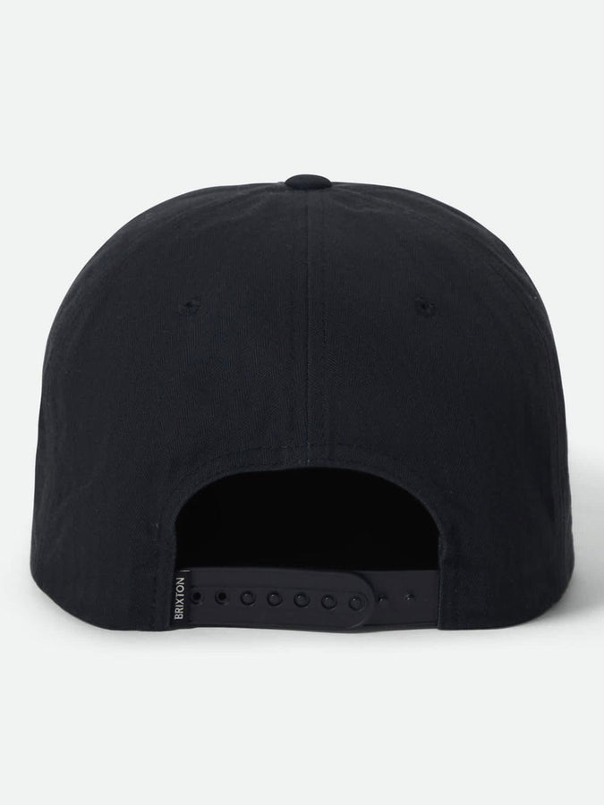Brixton Pinnacle Snapback Hat | WASHED BLACK