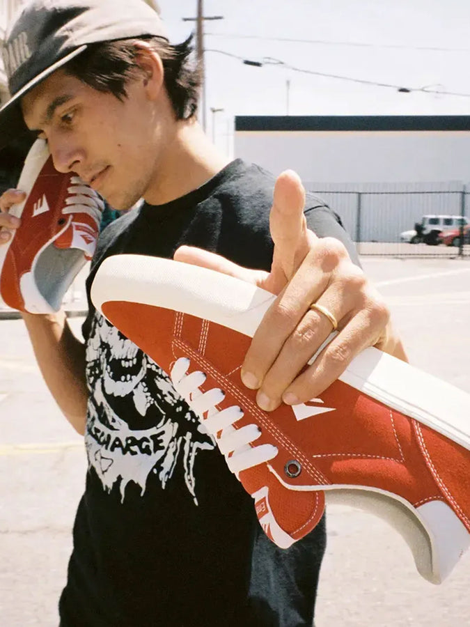 Emerica Moca Red Shoes Spring 2026 | RED (600)