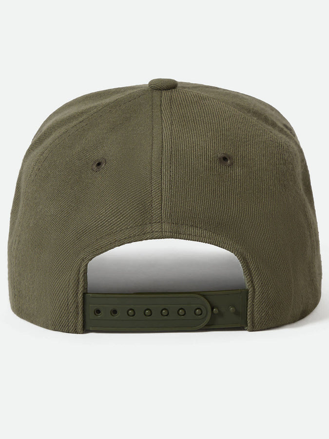 Brixton Crest Netplus Snapback Hat | IVY GREEN